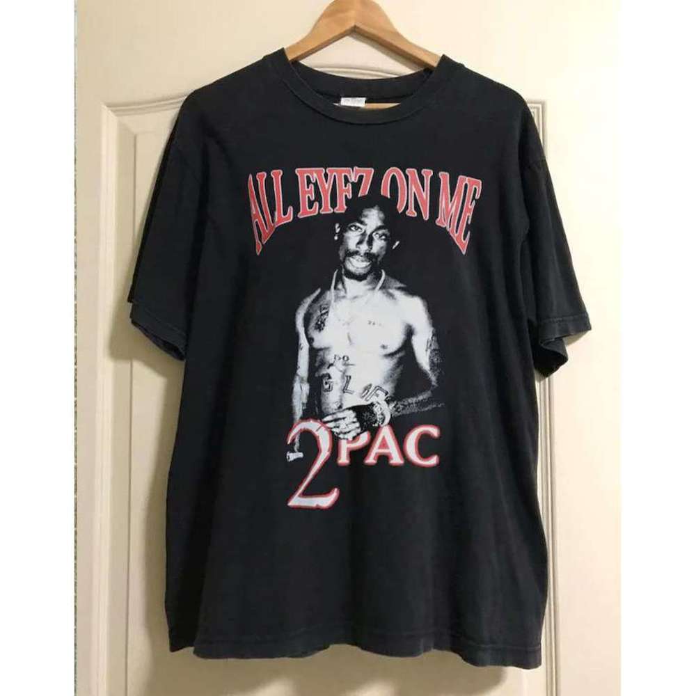 2 Pac All Eyez On Me Black T Shirt Tupac Shakur